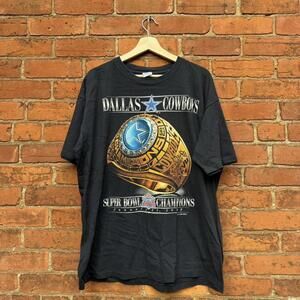 Vintage Dallas cowboys Super Bowl champions ring t shirt 93